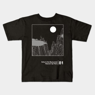 Heaven Up Here / Minimal Style Graphic Artwork Design Kids T-Shirt